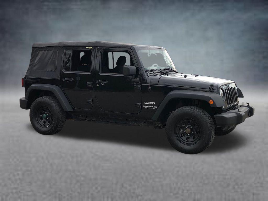 used 2016 Jeep Wrangler Unlimited car, priced at $16,499