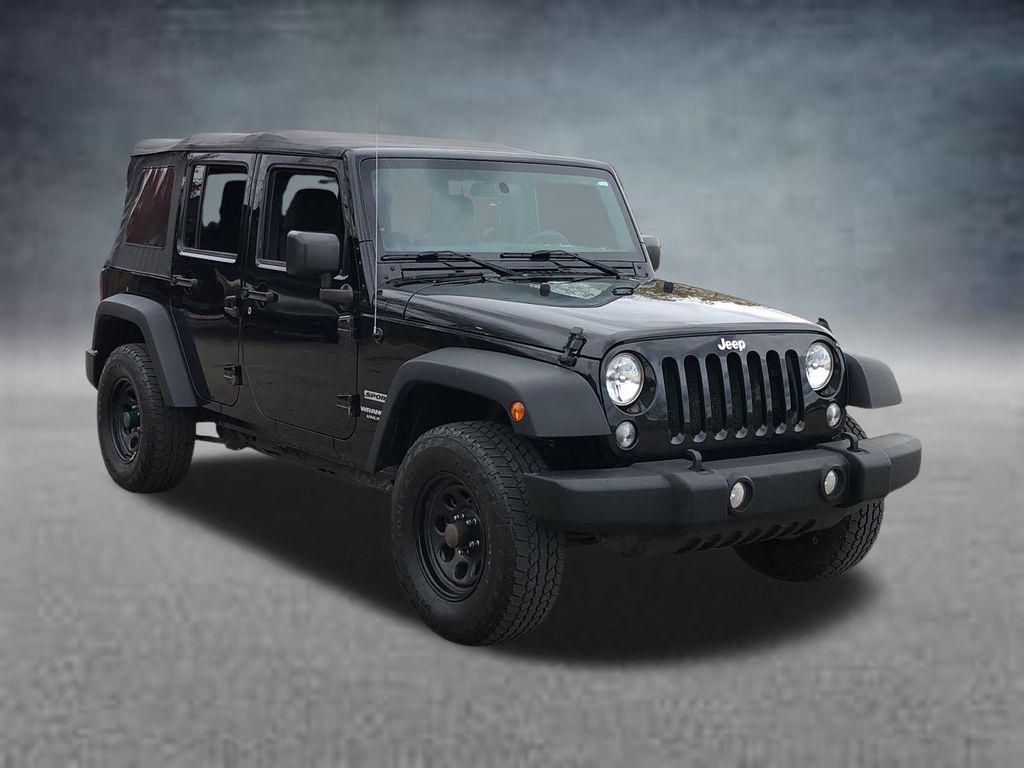 used 2016 Jeep Wrangler Unlimited car, priced at $16,499