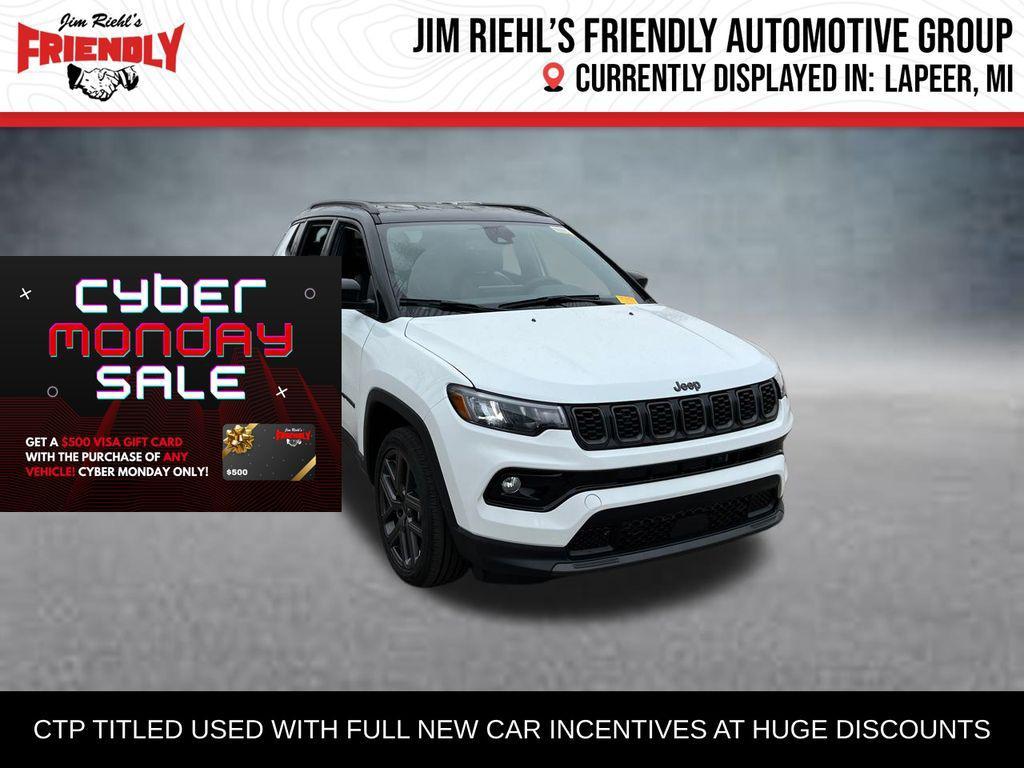 new 2026 Jeep Compass car, priced at $32,130