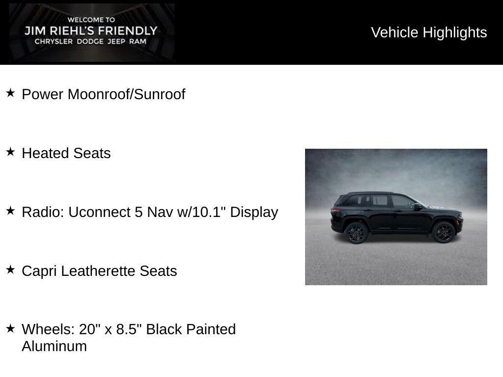 new 2025 Jeep Grand Cherokee car, priced at $46,808