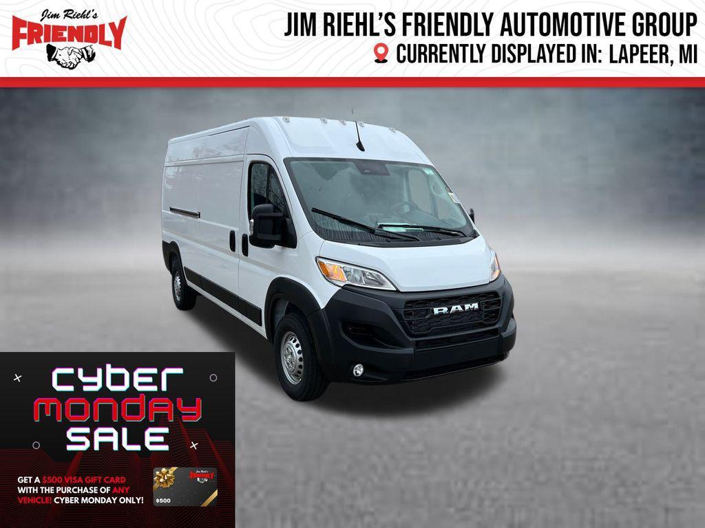 new 2026 Ram ProMaster 2500 car, priced at $49,929