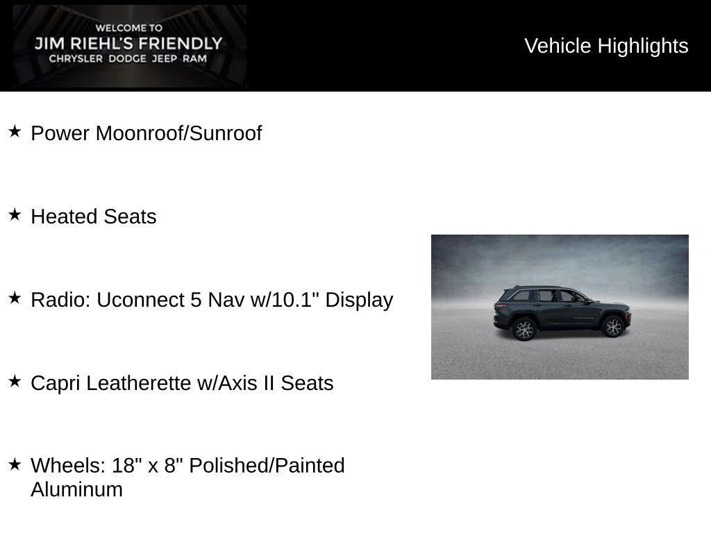 new 2025 Jeep Grand Cherokee car, priced at $43,625