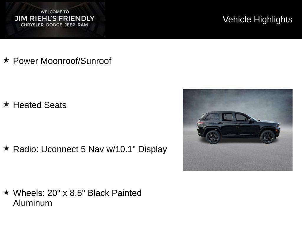 new 2025 Jeep Grand Cherokee car, priced at $46,808