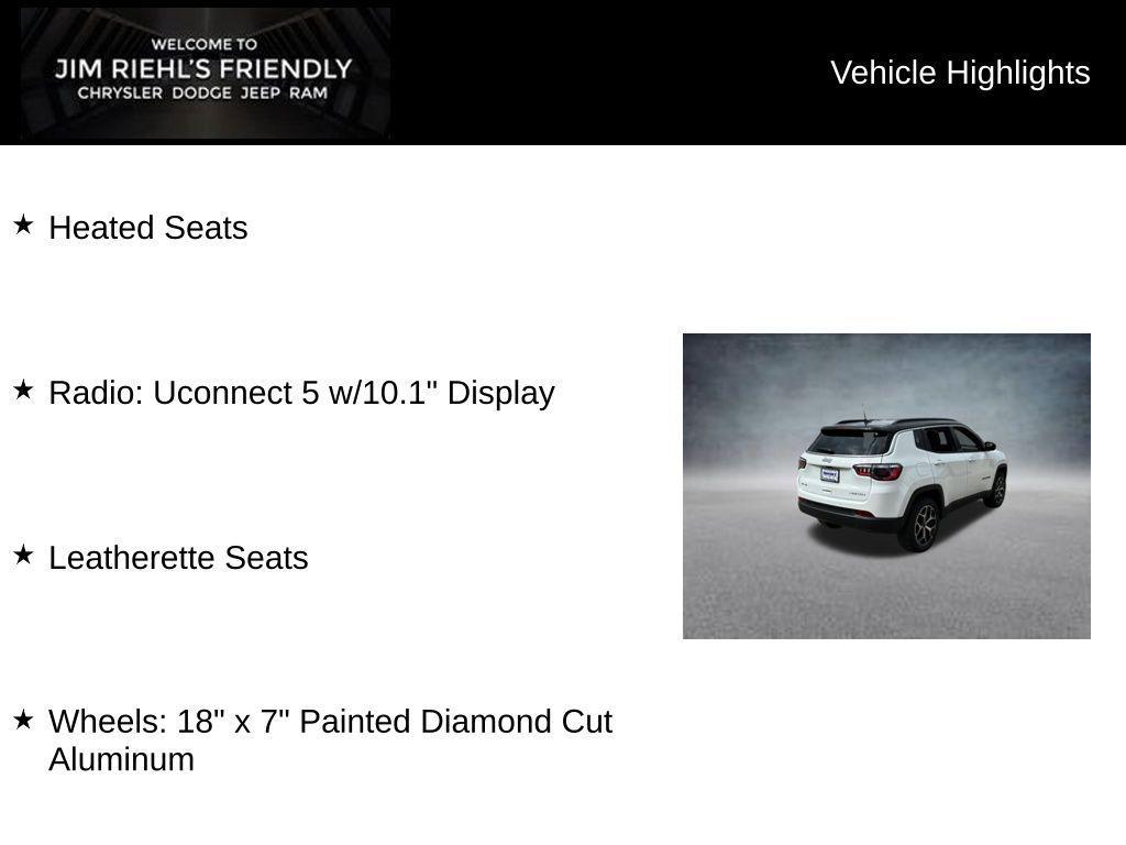 new 2026 Jeep Compass car, priced at $27,802