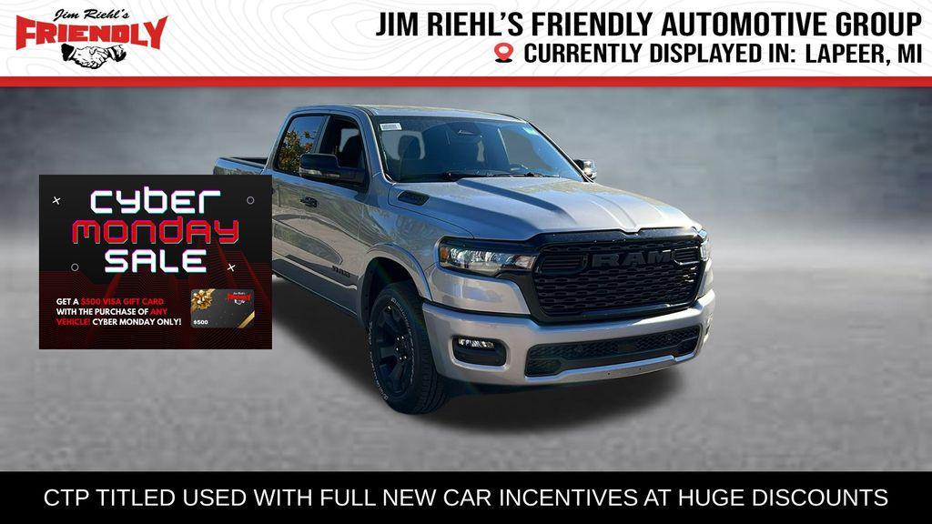 new 2025 Ram 1500 car, priced at $43,291