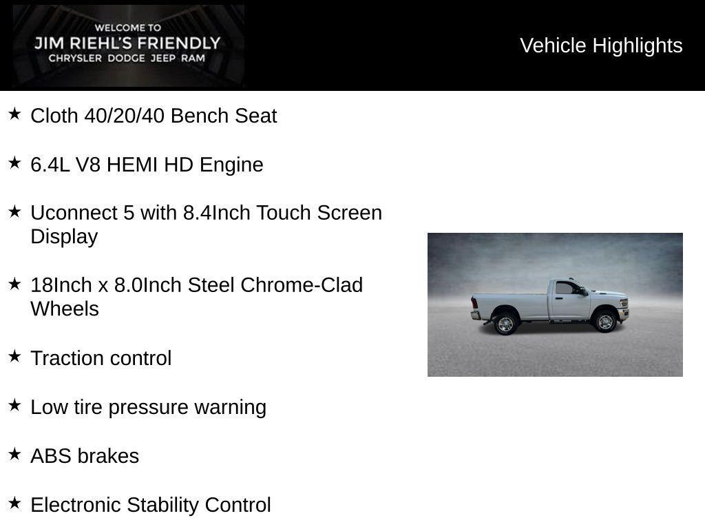 new 2026 Ram 2500 car, priced at $47,352