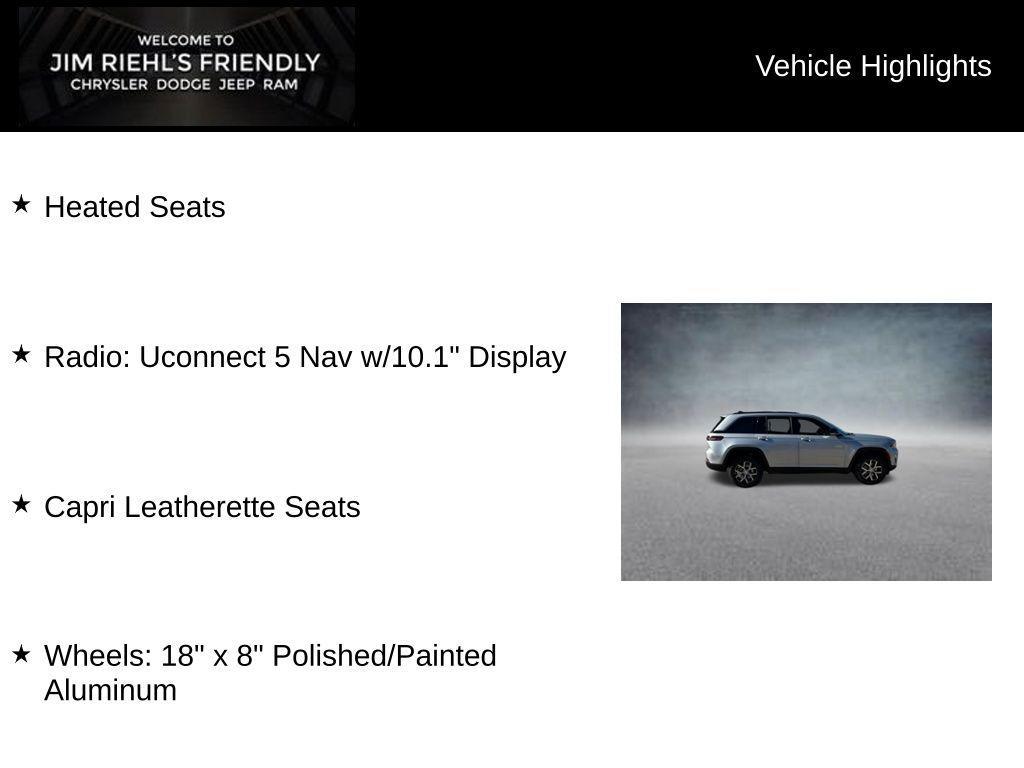 new 2025 Jeep Grand Cherokee car, priced at $40,974