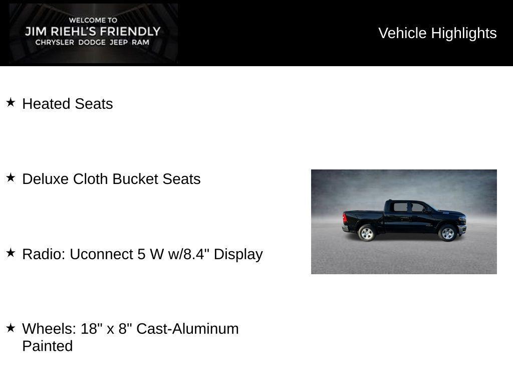 new 2026 Ram 1500 car, priced at $45,483