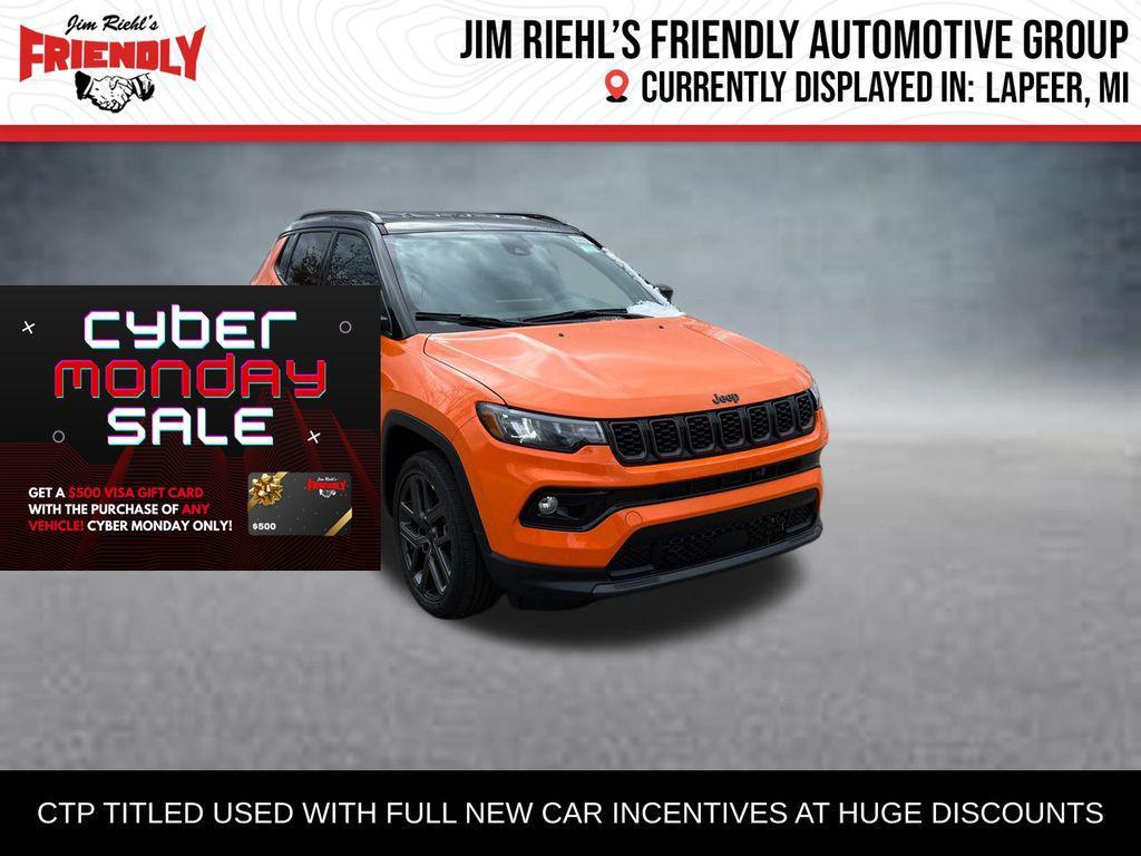 new 2026 Jeep Compass car, priced at $32,650