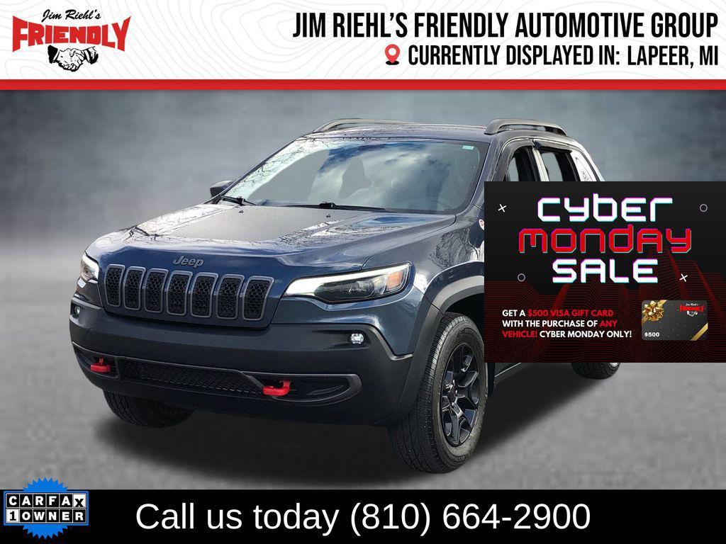 used 2019 Jeep Cherokee car, priced at $19,698