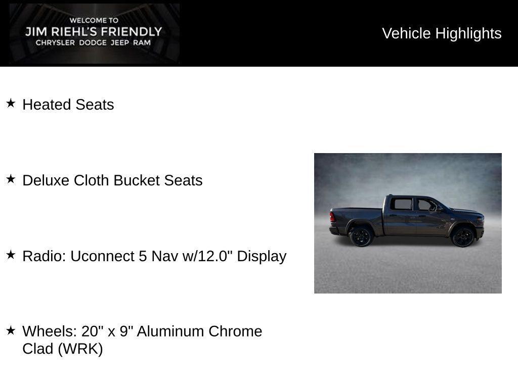 new 2026 Ram 1500 car, priced at $51,385