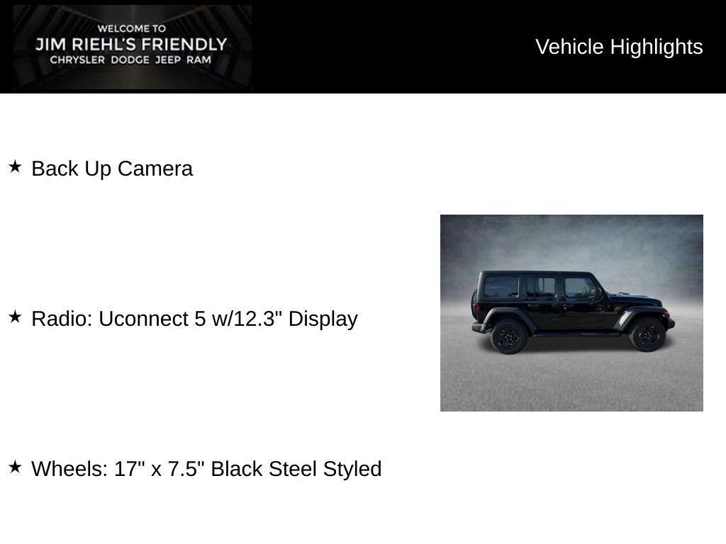 new 2026 Jeep Wrangler car, priced at $43,630