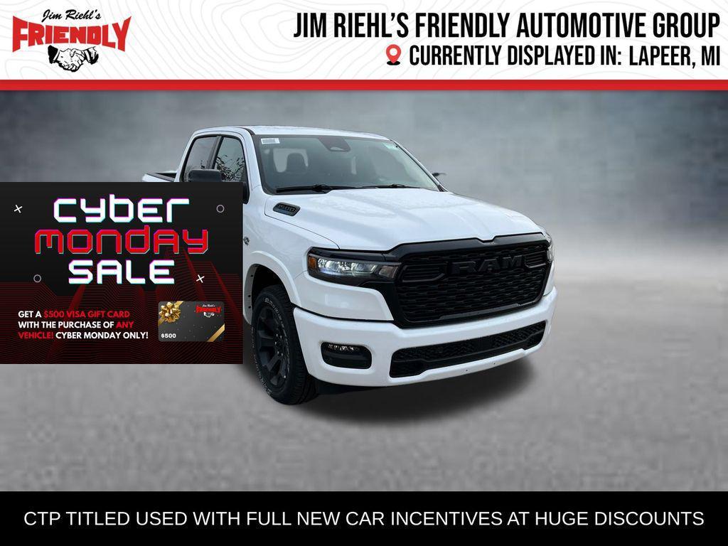 new 2026 Ram 1500 car, priced at $50,756