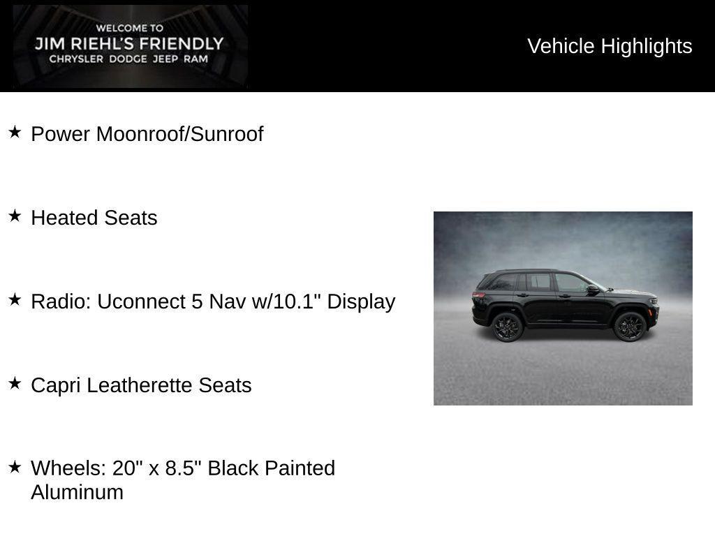 new 2025 Jeep Grand Cherokee car, priced at $46,308