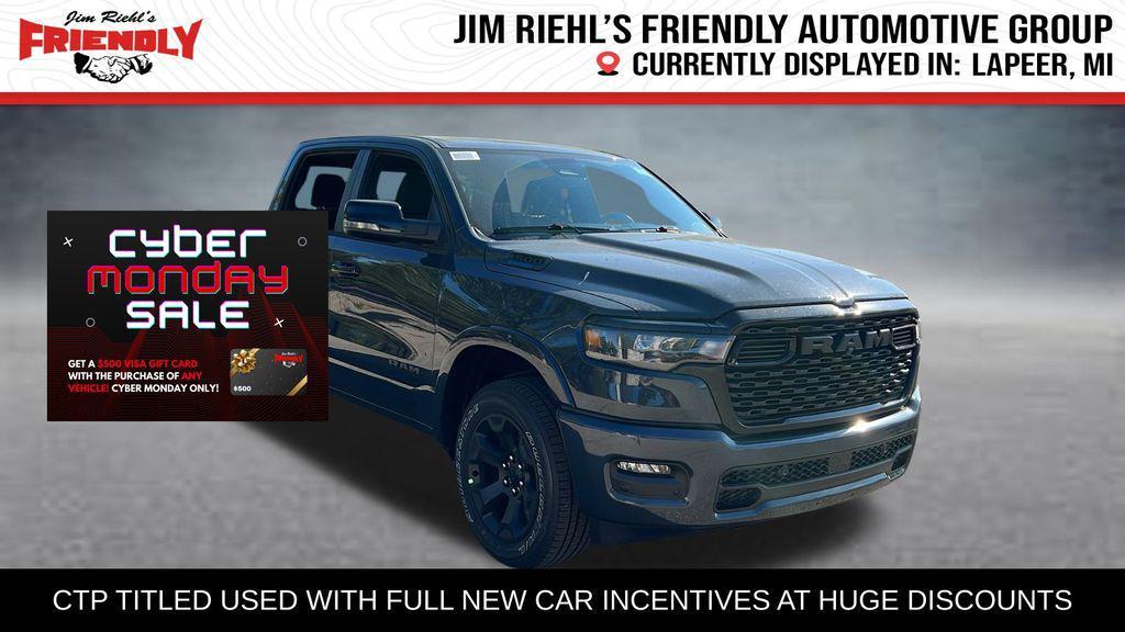 new 2025 Ram 1500 car, priced at $44,138