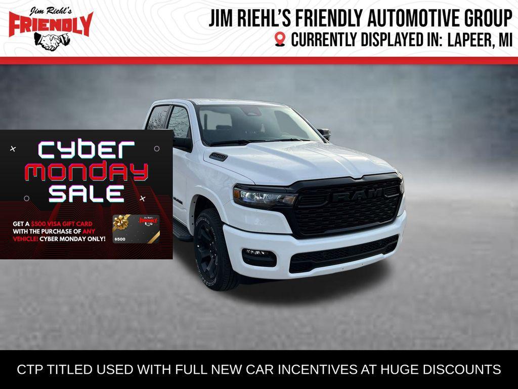 new 2025 Ram 1500 car, priced at $46,092