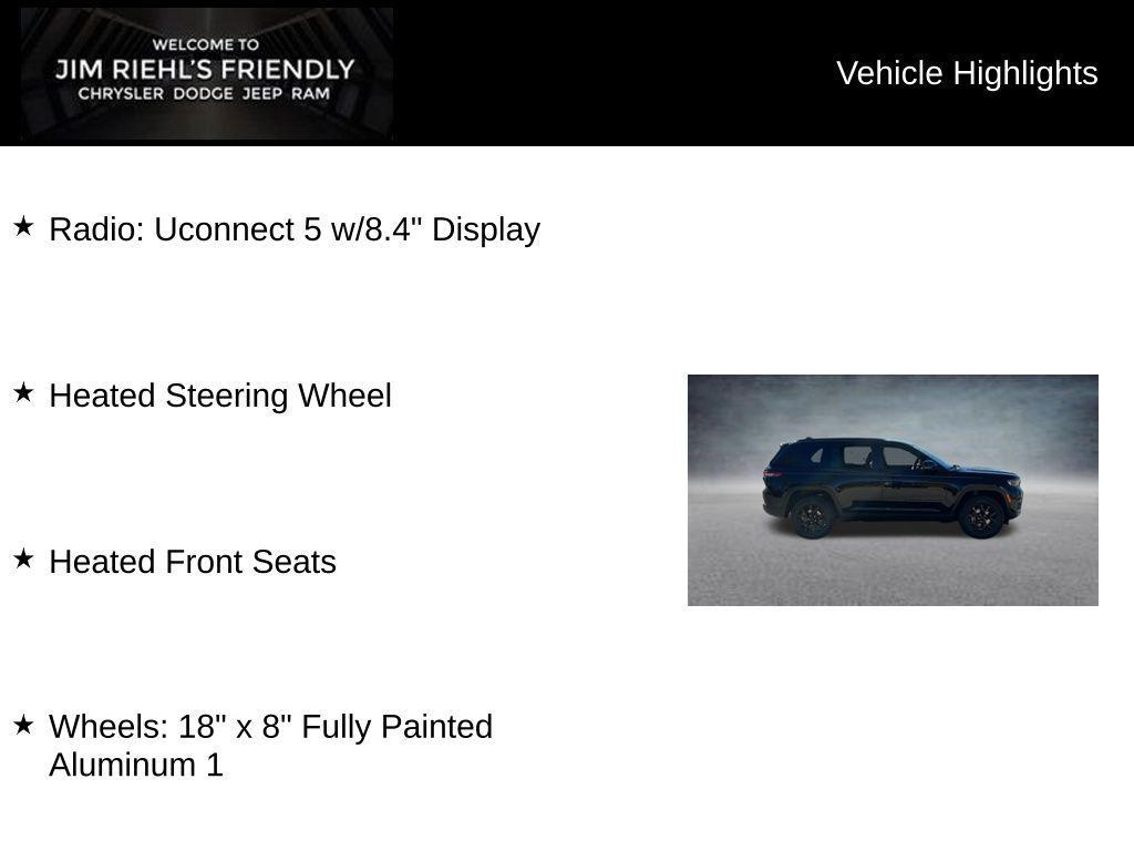 new 2025 Jeep Grand Cherokee car, priced at $39,873