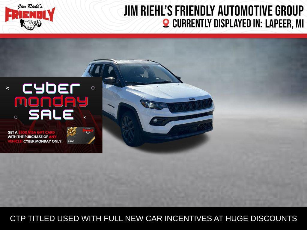 new 2026 Jeep Compass car, priced at $31,880