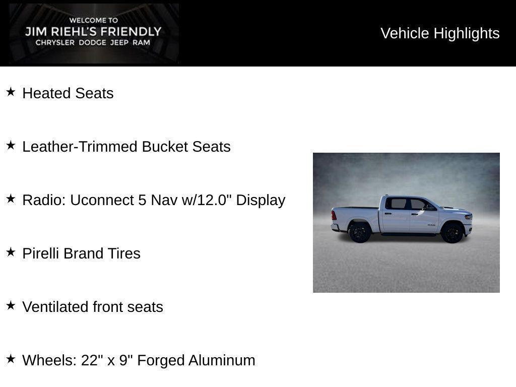 new 2026 Ram 1500 car, priced at $56,732
