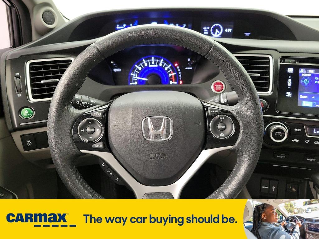 used 2015 Honda Civic car, priced at $17,998