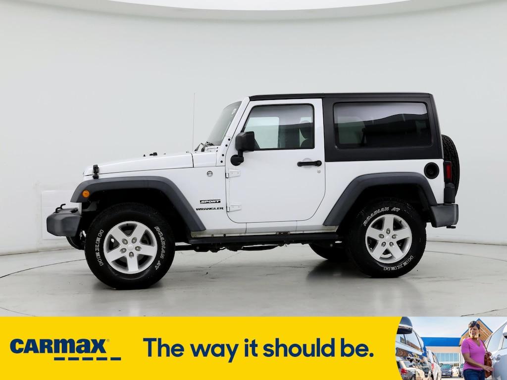 used 2015 Jeep Wrangler car, priced at $22,998