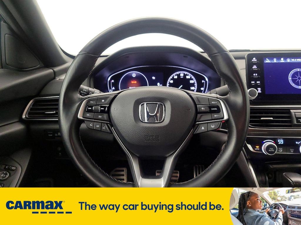 used 2022 Honda Accord car, priced at $27,998