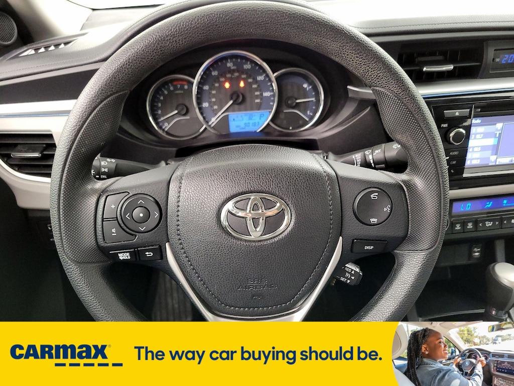 used 2015 Toyota Corolla car, priced at $16,998