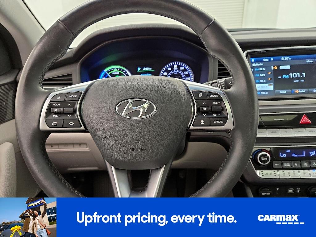 used 2019 Hyundai Sonata Hybrid car, priced at $20,998