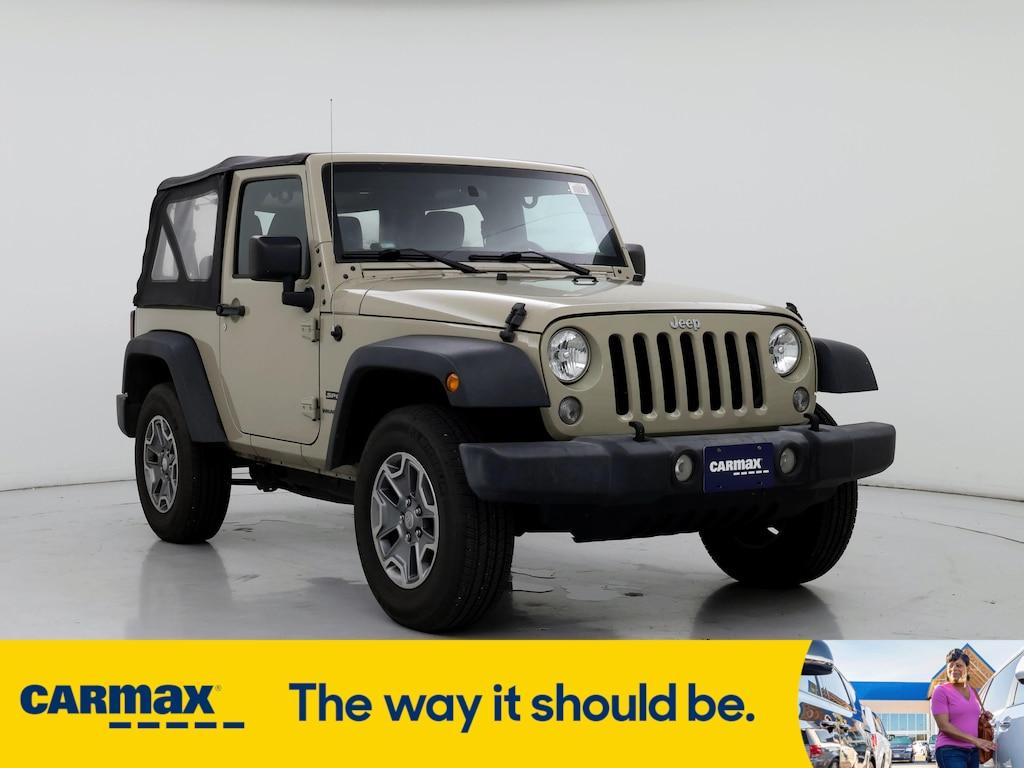 used 2018 Jeep Wrangler car, priced at $20,998