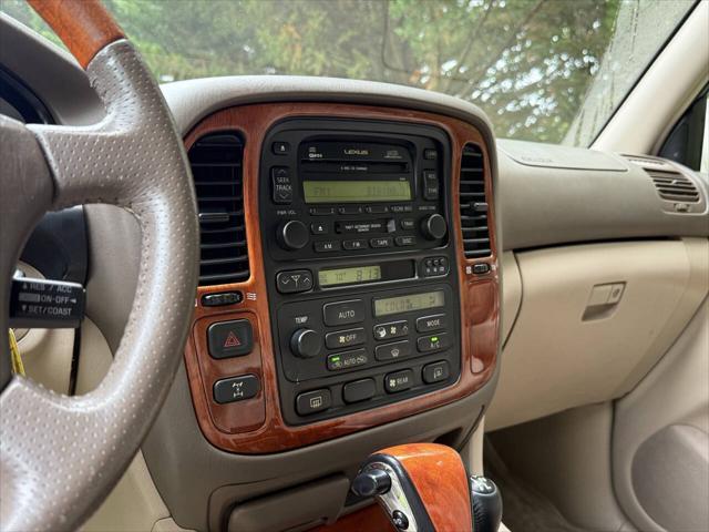used 2001 Lexus LX 470 car, priced at $17,990