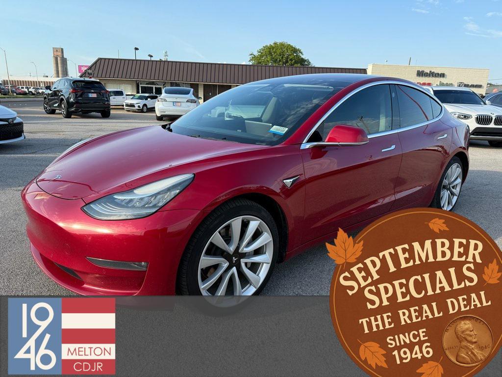 used 2018 Tesla Model 3 car, priced at $15,646