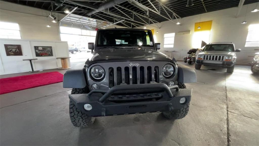 used 2017 Jeep Wrangler Unlimited car, priced at $23,787