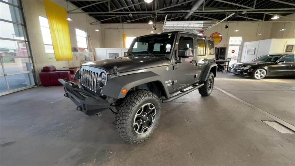 used 2017 Jeep Wrangler Unlimited car, priced at $22,522