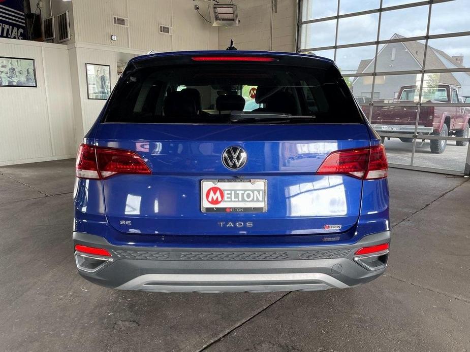 used 2023 Volkswagen Taos car, priced at $24,340