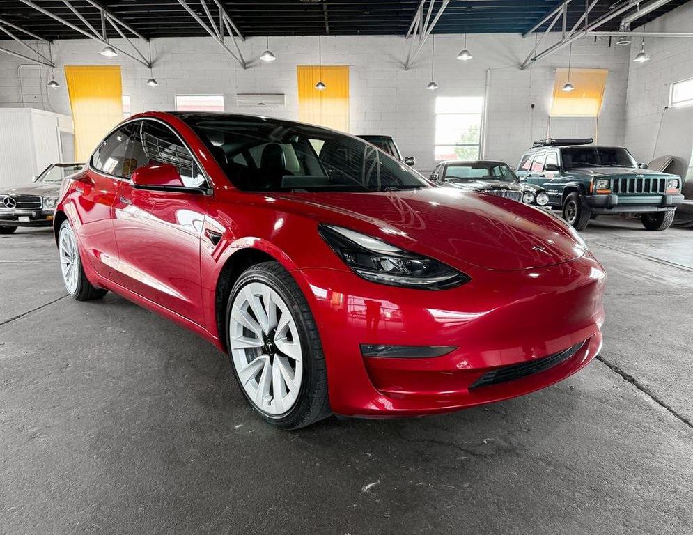 used 2021 Tesla Model 3 car, priced at $16,946