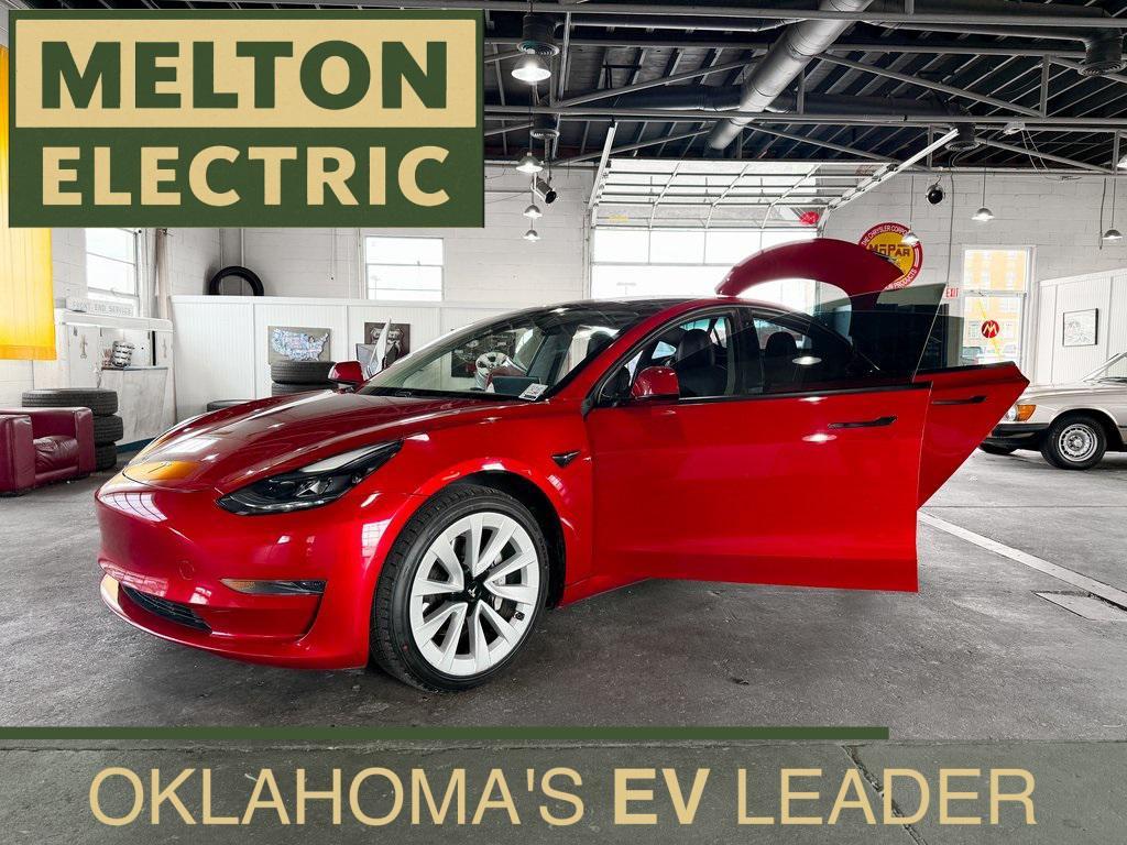 used 2021 Tesla Model 3 car, priced at $16,946