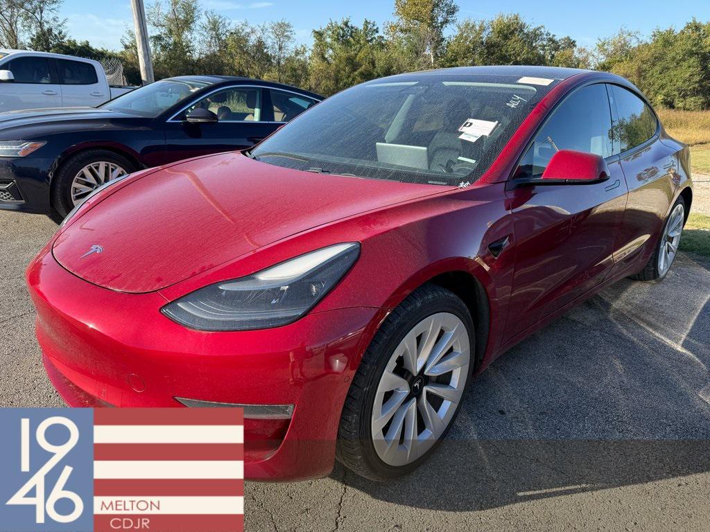 used 2021 Tesla Model 3 car, priced at $19,500