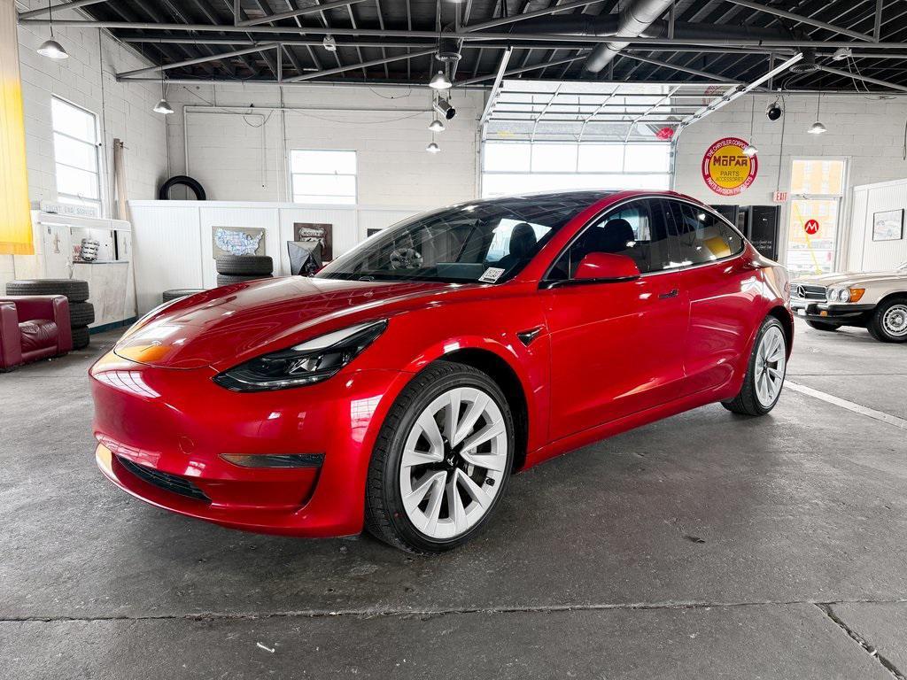 used 2021 Tesla Model 3 car, priced at $16,946