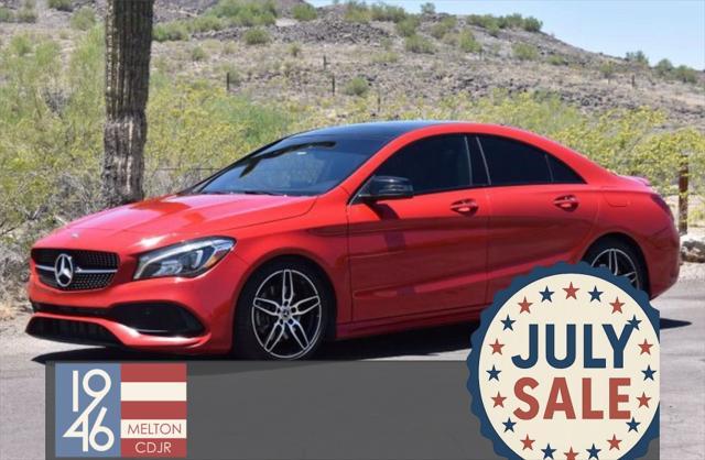 used 2019 Mercedes-Benz CLA 250 car, priced at $17,663