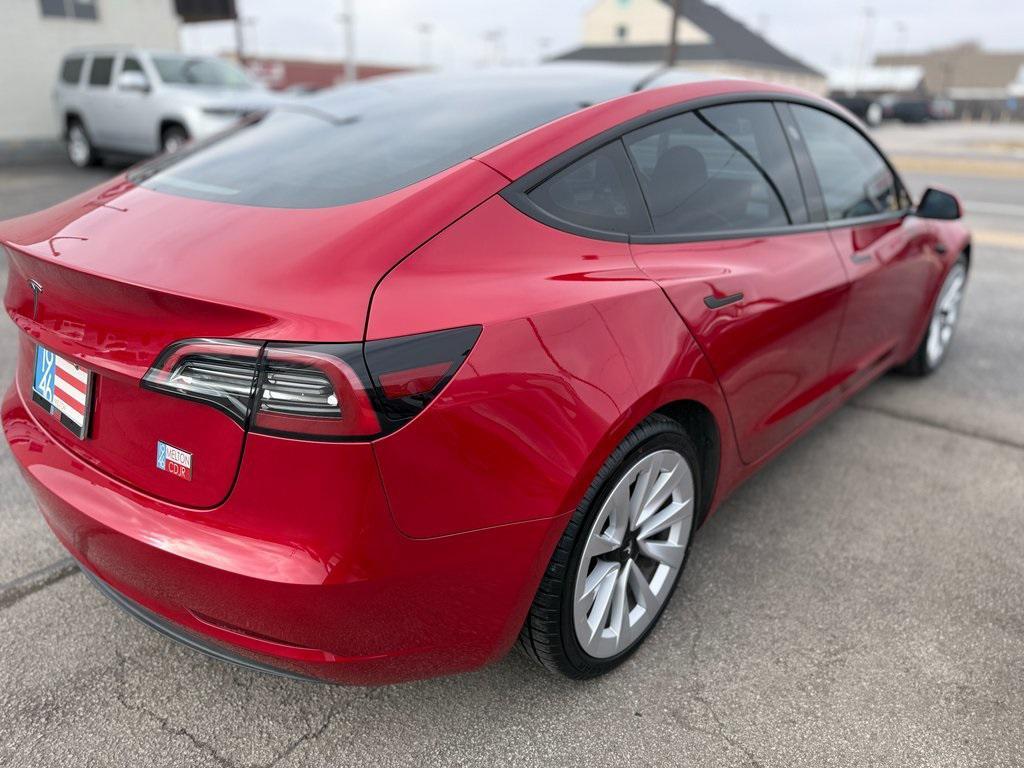 used 2023 Tesla Model 3 car, priced at $22,946
