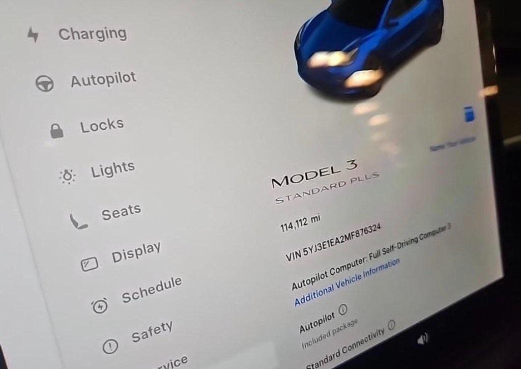 used 2021 Tesla Model 3 car, priced at $17,846