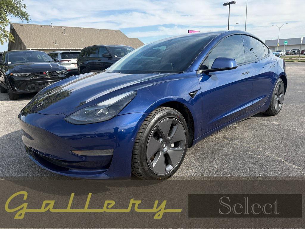used 2021 Tesla Model 3 car, priced at $18,900