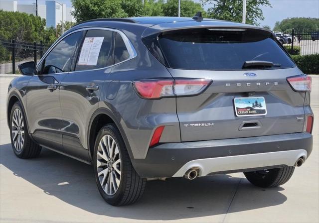 used 2021 Ford Escape car, priced at $17,900