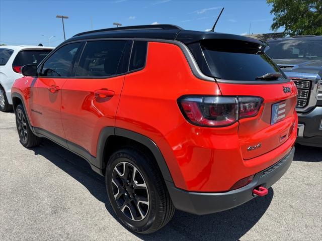 used 2021 Jeep Compass car, priced at $17,146