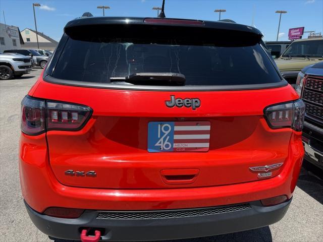 used 2021 Jeep Compass car, priced at $17,146