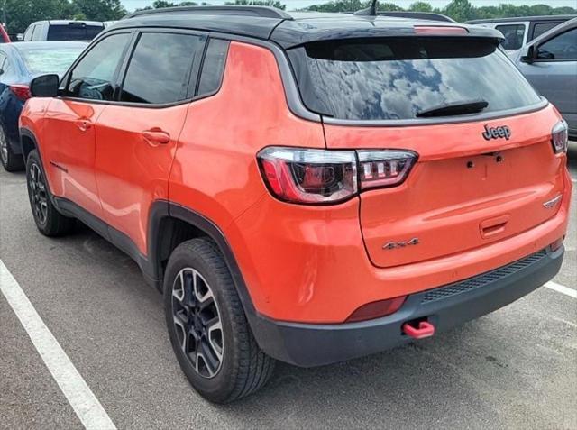 used 2021 Jeep Compass car, priced at $17,546