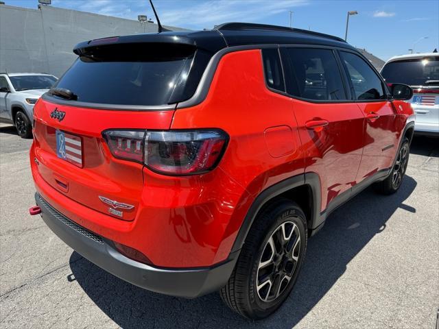 used 2021 Jeep Compass car, priced at $17,146