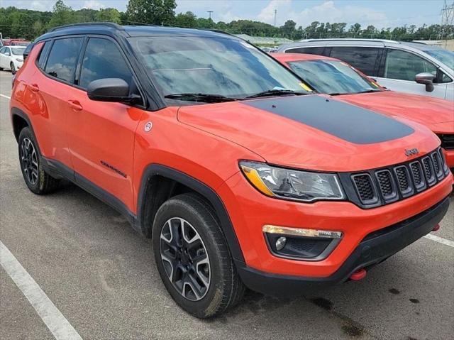 used 2021 Jeep Compass car, priced at $17,546