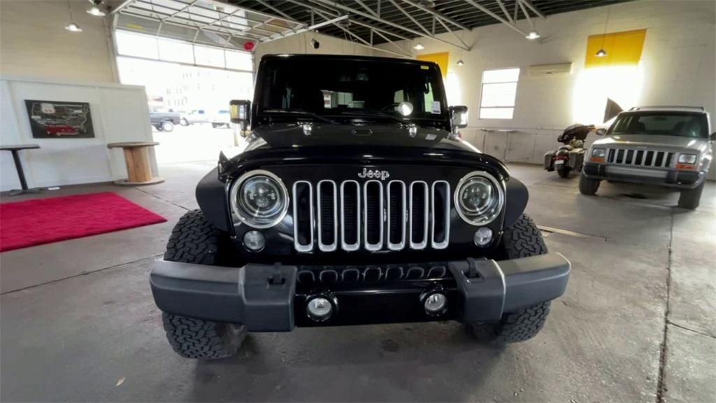 used 2016 Jeep Wrangler Unlimited car, priced at $23,987