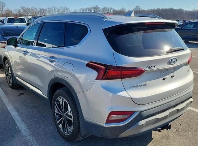 used 2019 Hyundai Santa Fe car, priced at $19,347